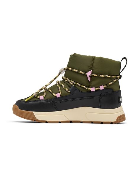 Sorel Botki "Whitney III" w kolorze khaki rozmiar: 38. Brązowe botki Sorel, bez wzorów, z materiału, bez obcasa, bez zapięcia. Za 334.07 zł.