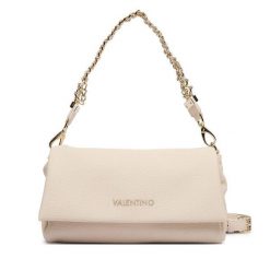 Torebka Valentino. Białe listonoszki Valentino, bez wzorów, ze lnu, bez dodatków. Za 749.99 zł.