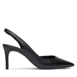 Sandały MICHAEL Michael Kors. Czarne sandały MICHAEL Michael Kors, bez wzorów, bez obcasa, na szpilce, bez zapięcia. Za 529.99 zł.