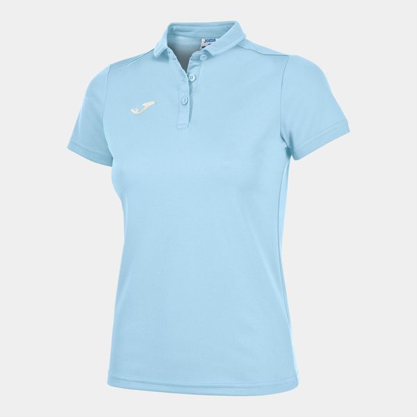 Koszulka polo do tenisa damska Joma Hobby. Niebieskie bluzki Joma, xl, bez wzorów, bez kołnierzyka, bez ramiączek. Za 115.95 zł.