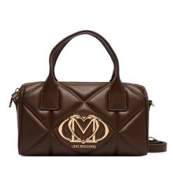 Torebka LOVE MOSCHINO. Brązowe torebki klasyczne Love Moschino, bez wzorów, bez dodatków. Za 949.99 zł.