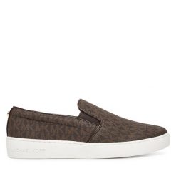 Tenisówki MICHAEL Michael Kors. Brązowe trampki MICHAEL Michael Kors, bez wzorów, bez zapięcia. Za 669.99 zł.