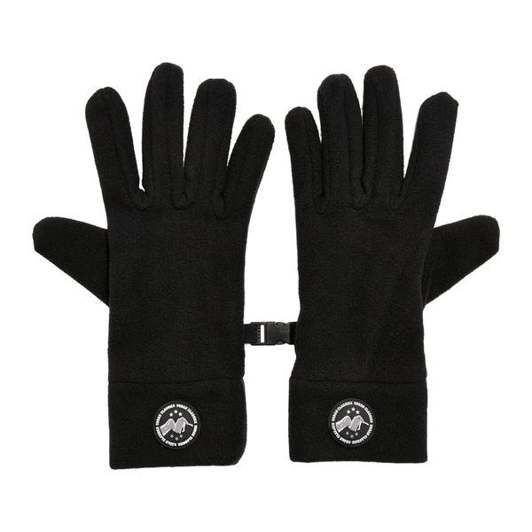 Rękawice Turystyczne Damskie Z Polaru. Czarne rękawiczki Urban Classics, bez wzorów, z polaru, sportowe. Za 67.99 zł.