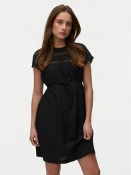 Vero Moda Sukienka letnia Debbie 10342682 Czarny Regular Fit. Czarne sukienki Vero Moda, na lato, l, bez wzorów, z wiskozy, bez kołnierzyka, bez ramiączek. Za 129.99 zł.
