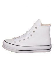 Converse Skórzane sneakersy "Chuck Taylor All Star Platform" w kolorze białym rozmiar: 41. Białe trampki Converse, bez wzorów, za kostkę, bez zapięcia. Za 292.89 zł.