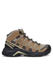 Salomon Trekkingi X-ADVENTURE RECON MID GORE-TEX L49219000 Brązowy. Brązowe trekkingi Salomon, z gore-texu, trekkingowe. Za 649.99 zł.