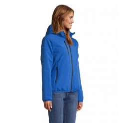 Damska kurtka softshell Sol's Falcon Padded. Niebieskie kurtki sportowe SOL'S, na zimę, s, bez wzorów, z softshellu, bez kaptura. Za 323.50 zł.