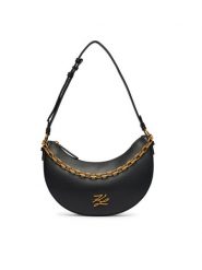 KARL LAGERFELD Torebka B3W30306 Czarny. Czarne torebki klasyczne KARL LAGERFELD, bez wzorów, ze skóry, bez dodatków. Za 1,299.00 zł.