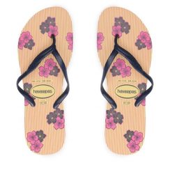 Japonki Havaianas. Klapki Havaianas, bez wzorów, bez obcasa. Za 59.99 zł.