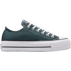 Buty sportowe Converse Chuck Taylor All Star Lift. Niebieskie obuwie sportowe Converse, bez zapięcia. Za 490.00 zł.
