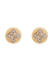 Guess Kolczyki JUBE06 467JW Złoty. Żółte kolczyki Guess, ze stali. Za 199.99 zł.