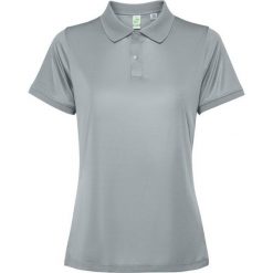 Damska Koszulka Polo Z Krótkim Rękawem Tormo. Szare koszulki polo ROLY, bez wzorów, bez kołnierzyka, bez ramiączek. Za 47.99 zł.