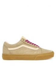 Vans Tenisówki Old Skool VN000D6WHK11 Beżowy. Brązowe trampki Vans, bez wzorów, ze skóry, bez zapięcia. Za 369.99 zł.