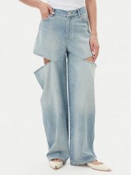 PINKO Jeansy 104794 A2I6 PJE Niebieski Skinny Fit. Niebieskie jeansy Pinko, bez wzorów. Za 799.99 zł.