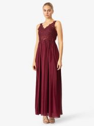 APART Sukienka w kolorze bordowym rozmiar: 38. Czerwone sukienki Apart, bez wzorów, z koronki, bez kołnierzyka, bez ramiączek, maxi. Za 217.99 zł.