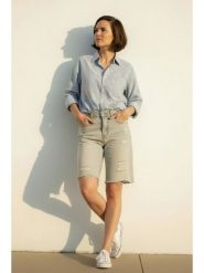 William de Faye Koszula w kolorze szaro-białym rozmiar: 42. Szare koszule William de Faye, bez wzorów, bez kołnierzyka, bez ramiączek. Za 121.99 zł.