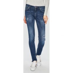 Trussardi Jeans - Jeansy. Niebieskie jeansy Trussardi Jeans, bez wzorów. W wyprzedaży za 319.90 zł.