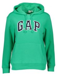 GAP Bluza w kolorze zielonym rozmiar: XL. Zielone bluzy sportowe GAP, xl, bez wzorów, z kapturem. Za 130.50 zł.