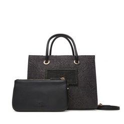 Torebka Elisabetta Franchi. Czarne torebki klasyczne Elisabetta Franchi, bez wzorów, bez dodatków. Za 1,179.00 zł.