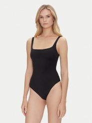 Guess Body O4BM16 KCDE0 Czarny Slim Fit. Czarne body Guess, xs, z aplikacjami, z syntetyku. Za 219.99 zł.