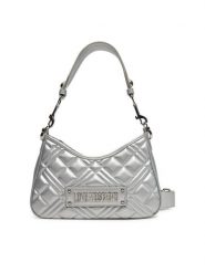 LOVE MOSCHINO Torebka JC4152PP1MLA196B Srebrny. Szare listonoszki Love Moschino, bez wzorów, ze skóry, bez dodatków. Za 519.99 zł.