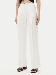 Silvian Heach Spodnie materiałowe Nieva GPP25374PA Biały Wide Leg. Białe spodnie materiałowe Silvian Heach, bez wzorów, z materiału. Za 209.99 zł.