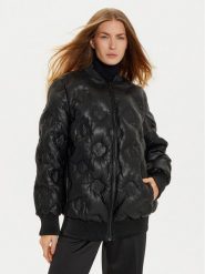 Guess Kurtka skórzana Marianne W4BL60 WGB20 Czarny Regular Fit. Czarne kurtki Guess, l, z aplikacjami, z syntetyku, bez kaptura. Za 489.99 zł.