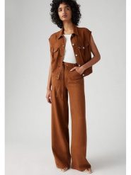 Levi's Dżinsy - Comfort fit - w kolorze brązowym rozmiar: W29/L29. Brązowe jeansy Levi's®, l, z aplikacjami, z podwyższonym stanem. Za 183.59 zł.