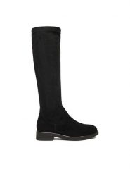Lasocki Kozaki CEO-RST-56006-02 Czarny. Czarne kozaki Lasocki, ze skóry, bez obcasa, na płaskiej podeszwie, bez zapięcia. Za 299.99 zł.