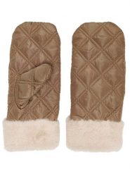 ONLY Rękawiczki w kolorze karmelowym rozmiar: onesize. Brązowe rękawiczki Only, bez wzorów, z polaru. Za 65.95 zł.