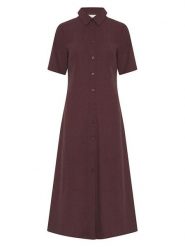 MOSS COPENHAGEN Sukienka "Gailana" w kolorze brązowym rozmiar: XS. Brązowe sukienki Moss Copenhagen, xs, bez wzorów, bez kołnierzyka, bez ramiączek, maxi. Za 162.49 zł.