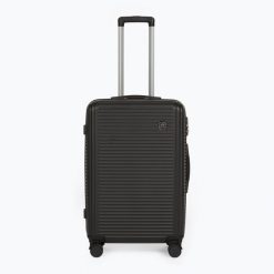Walizka podróżna KADVA Palero 64. Czarne walizki KADVA, bez wzorów, średnie. Za 159.99 zł.