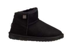 Śniegowce Emu Platinum Slim Darling Black 119199, Czarny, Skóra naturalna - 41. Brązowe trapery i śniegowce EMU, ze skóry. W wyprzedaży za 494.10 zł.