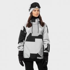 Kurtka snowboardowa damska W1-W Tibet. Czarne kurtki narciarskie SIROKO, xl, bez wzorów, z softshellu, bez kaptura, narciarskie. W wyprzedaży za 427.00 zł.