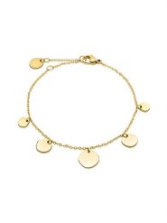 Liebeskind Bransoletka z zawieszkami rozmiar: onesize. Żółte bransoletki Liebeskind, ze stali. Za 188.40 zł.