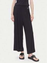 Emporio Armani Underwear Spodnie materiałowe EW000522 AF10889 UC001 Czarny Loose Fit. Czarne spodnie materiałowe Emporio Armani Underwear, xs, bez wzorów, z materiału. Za 309.99 zł.