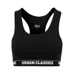 Biustonosz damski urban classic logo gt. Czarne bielizna sportowa Urban Classics, xl, bez wzorów. Za 90.00 zł.