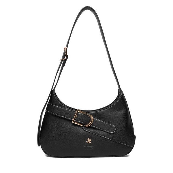 Torebka Beverly Hills Polo Club. Czarne torebki klasyczne Beverly Hills Polo Club, bez wzorów, bez dodatków. Za 219.99 zł.