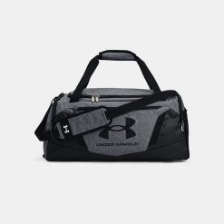 Torba sportowa UNDER ARMOUR Undeniable 5.0 Small Duffle Bag wodoodporna 40L. Czarne torby na ramię Under Armour, bez wzorów, sportowe, na ramię, bez dodatków. Za 129.99 zł.