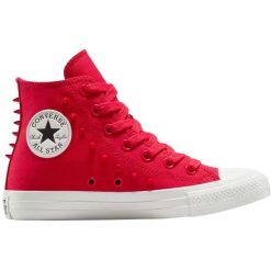 Buty sportowe Converse Chuck Taylor All Star. Czerwone obuwie sportowe Converse, bez zapięcia, na fitness i siłownię. Za 490.00 zł.