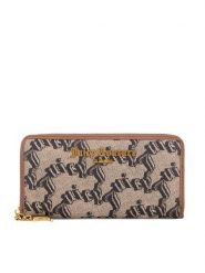 Juicy Couture Portfel BIJXT8662WVP Brązowy. Brązowe portfele Juicy Couture, bez wzorów, z tworzywa sztucznego. Za 149.99 zł.