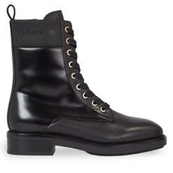 Trapery Calvin Klein. Czarne trapery i śniegowce Calvin Klein. Za 569.99 zł.