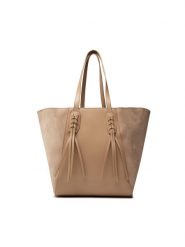 Jenny Fairy Torebka MJS-J-042-85-01 Beżowy. Brązowe torebki klasyczne Jenny Fairy, bez wzorów, ze skóry, bez dodatków. Za 83.98 zł.