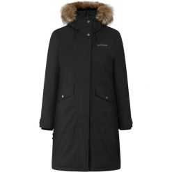 Parka dla kobiet Didriksons Erika. Czarne parki Didriksons, na jesień, l, eleganckie, bez kaptura. Za 1,276.50 zł.