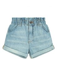Levi's Kids Szorty dżinsowe w kolorze błękitnym rozmiar: 140. Niebieskie szorty Levi's Kids, bez wzorów. Za 96.60 zł.