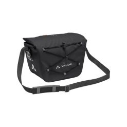 Torba na kierownicę roweru VAUDE Proof. Czarne torby na ramię Vaude, bez wzorów, z materiału, biznesowe, na ramię, bez dodatków. Za 544.65 zł.