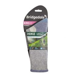 Skarpety do turystyki damskie Bridgedale HIKE LW COOL COM LD. Niebieskie skarpety Bridgedale, bez wzorów. Za 85.99 zł.