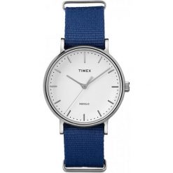 Timex Weekender Fairfield TW2P98200. Niebieskie zegarki Timex, metalowe. W wyprzedaży za 172.00 zł.
