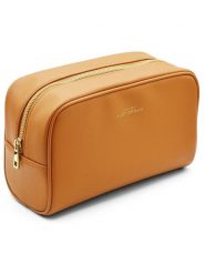 ATELIERS SAINT GERMAIN Skórzana kosmetyczka w kolorze pomarańczowym - 26 x 16 x 11 cm rozmiar: onesize. Pomarańczowe kufry i kosmetyczki ATELIERS SAINT GERMAIN, bez wzorów, z materiału, bez dodatków. Za 295.99 zł.
