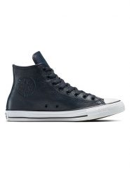 Converse Skórzane sneakersy "Chuck Taylor All Star Hi" w kolorze granatowym rozmiar: 41,5. Niebieskie trampki Converse, bez wzorów, za kostkę, bez zapięcia. Za 224.95 zł.